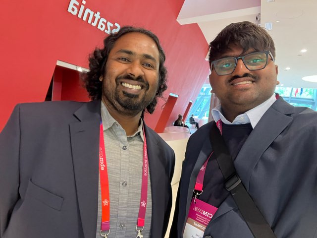 With Dr. Prabhu Mathiyalagan, PhD