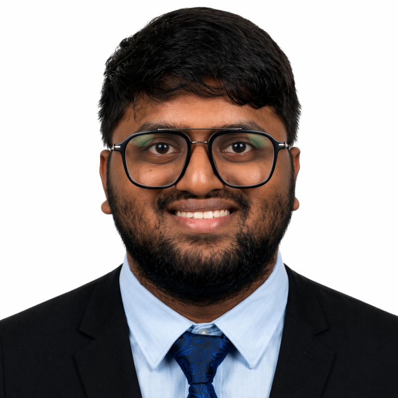 Portrait of Kishore Muthukumar